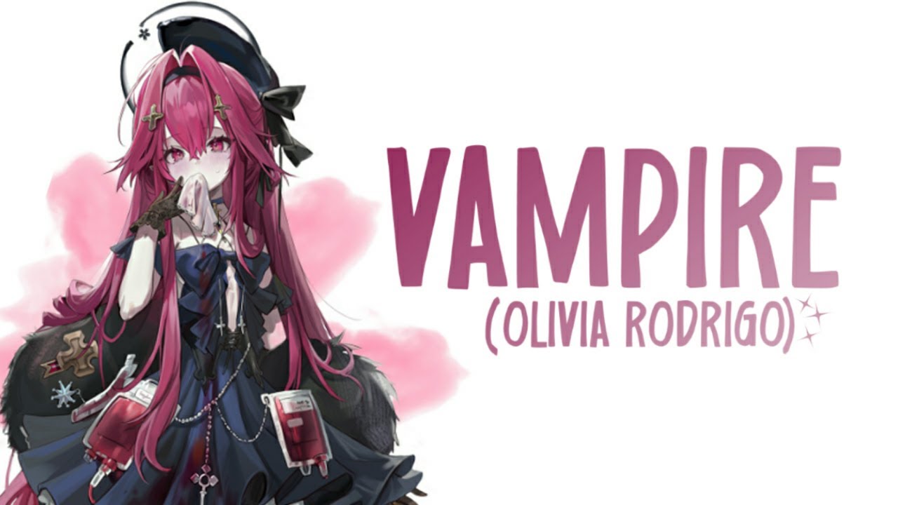 Nightcore ⟿ vampire (sped up) (lyrics)