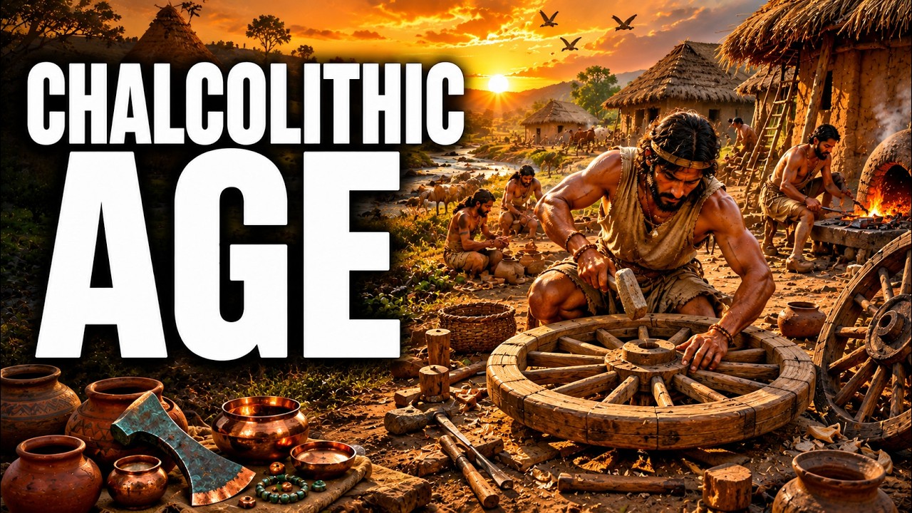 The Chalcolithic Age | Discovery of Copper and the Wheel | Prehistoric| EP-4