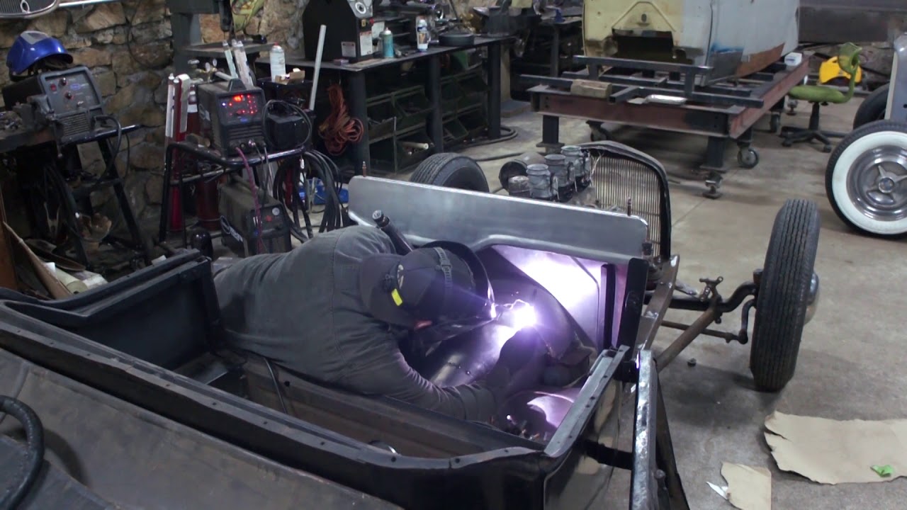 How to Build a Custom Hot Rod Transmission Tunnel- Ford Free-T - Ep. 25