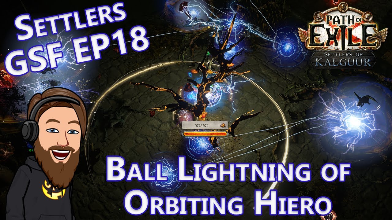 Level 68-94 Doryani's Prototype Ball Lightning of Orbiting Hierophant - Settlers GSF EP 18