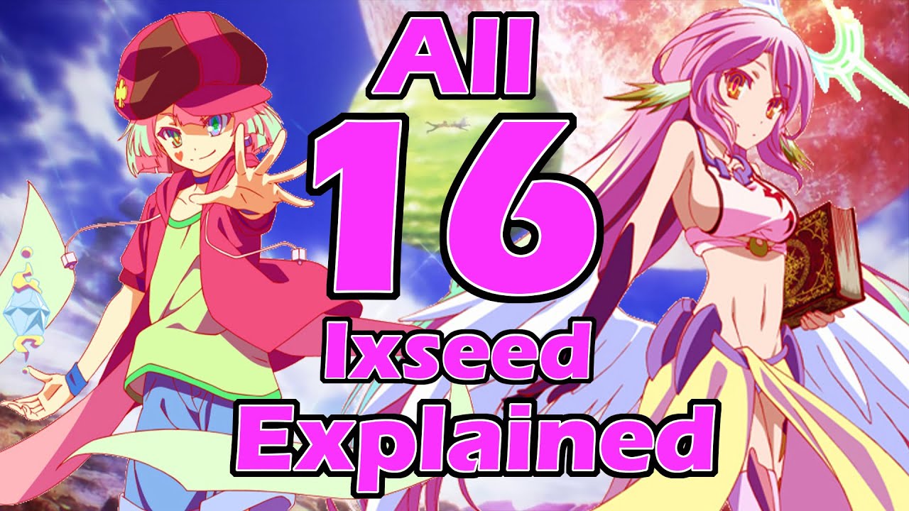 The Ixseed - The 16 Sentient Races of Disboard | No Game No Life