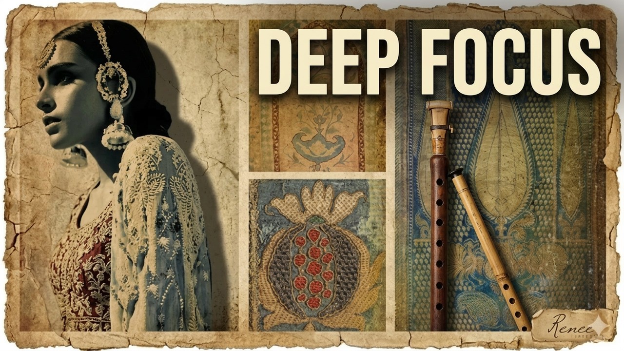 1 Hour Deep Focus Persian Ambient | Ancient Duduk & Ney (No Strings)