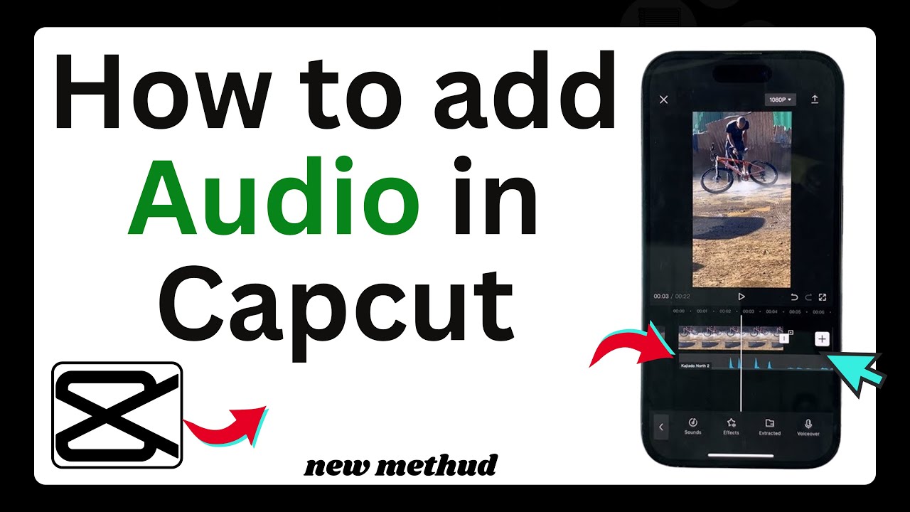 How to add audio in capcut | capcut tutorial part 21