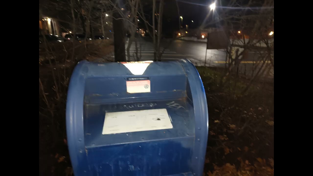 Swastika 552 Neville Street Pittsburgh mailbox graffiti 11.26.2025