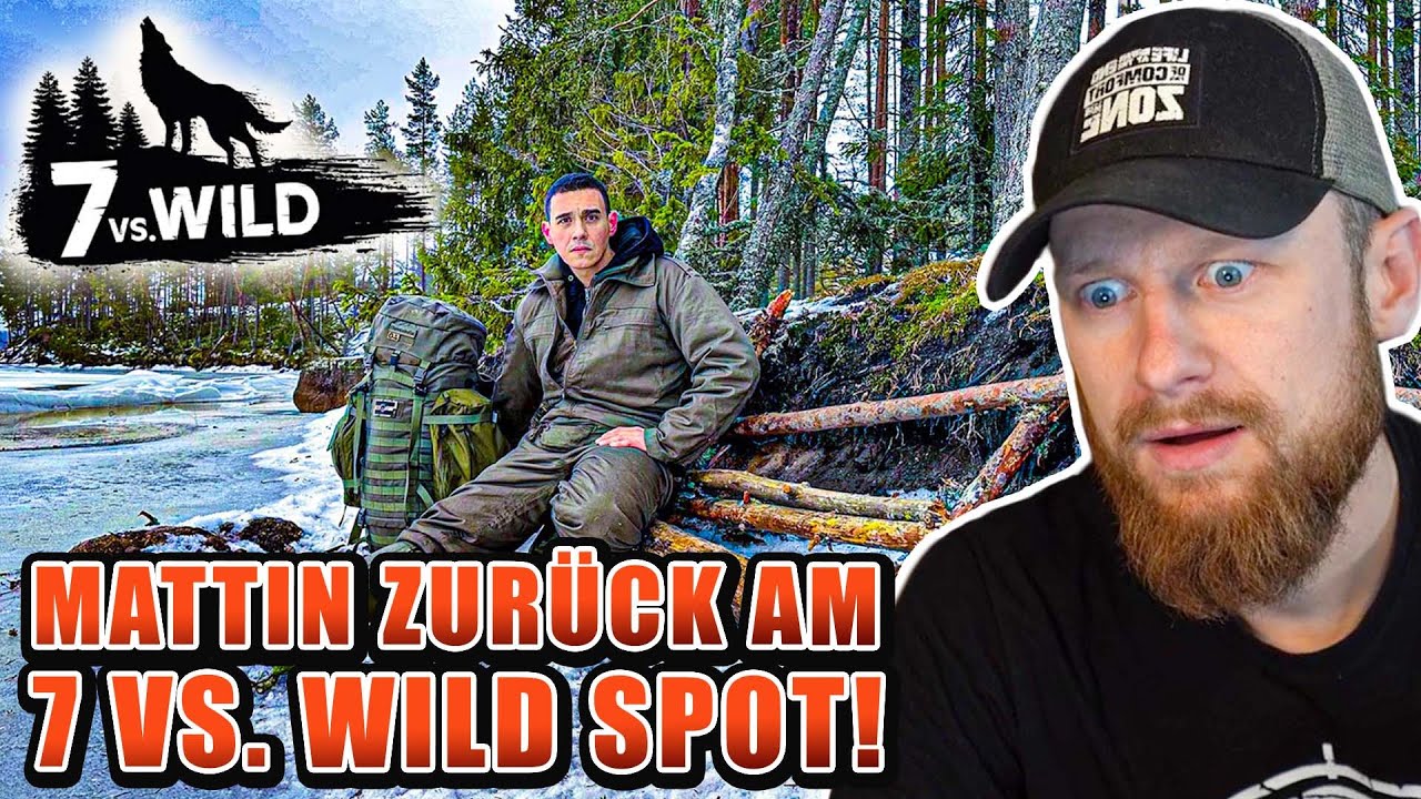 Survival Mattin ZURÜCK am 7 VS. WILD Spot! - Overnighter am Drehort von Staffel 1 | Fritz Meinecke