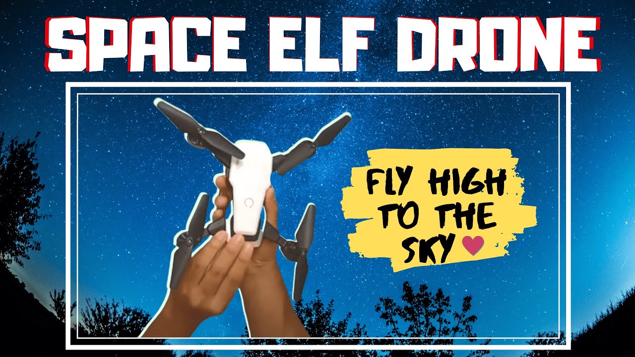 Unboxing and test new drone Space elf
