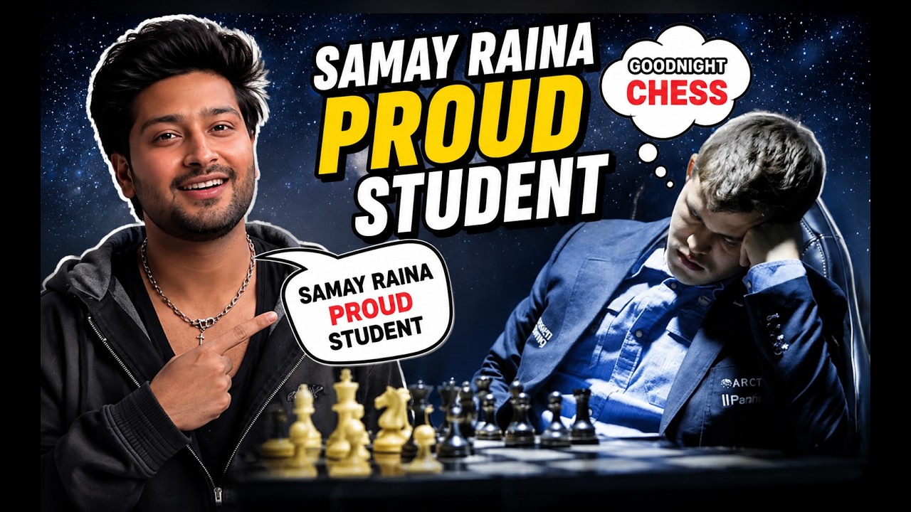 SAMAY RAINA PROUD STUDENT | LIVE STREAM - PLAYING CHESS | LAKSHAAYSINGHVLOGS