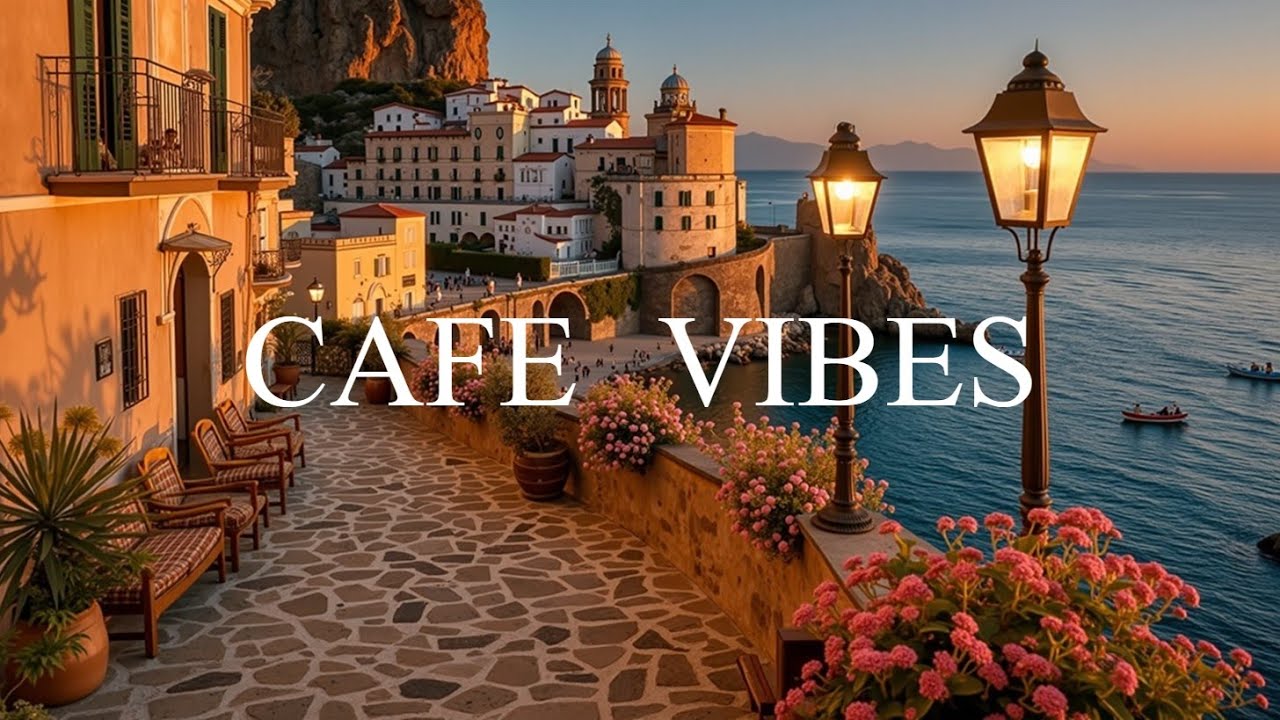 Italian Bossa Nova Jazz ~ Mediterranean Cafe Vibes for Relaxing Evenings & Study Focus