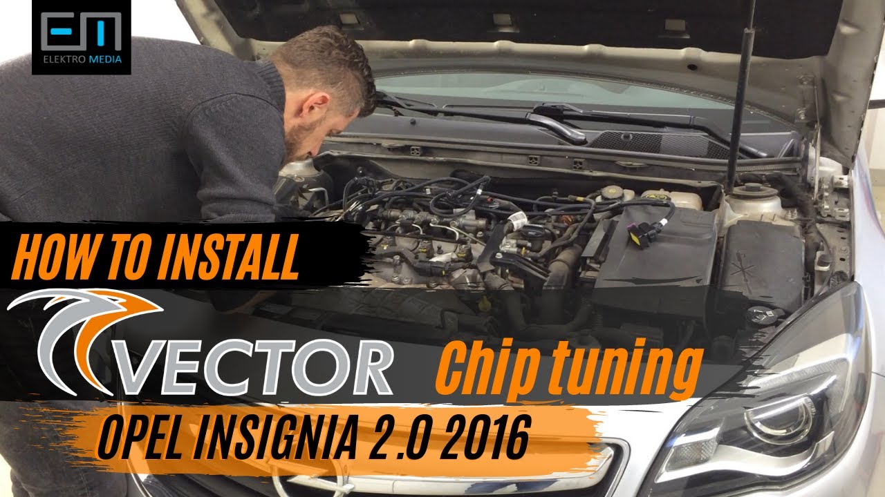 Opel Insignia 2.0 2016 – VECTOR Tuning Power Box instalacija