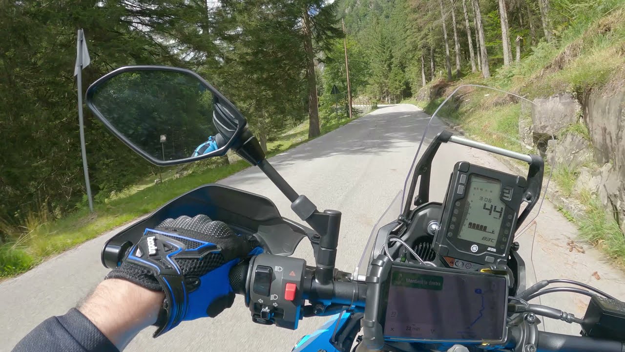 YAMAHA TENERE 700 - LAGO DI MALGA BOAZZO E MALGA BISSINA - AKRAPOVIC RAW SOUND - PARTE 1