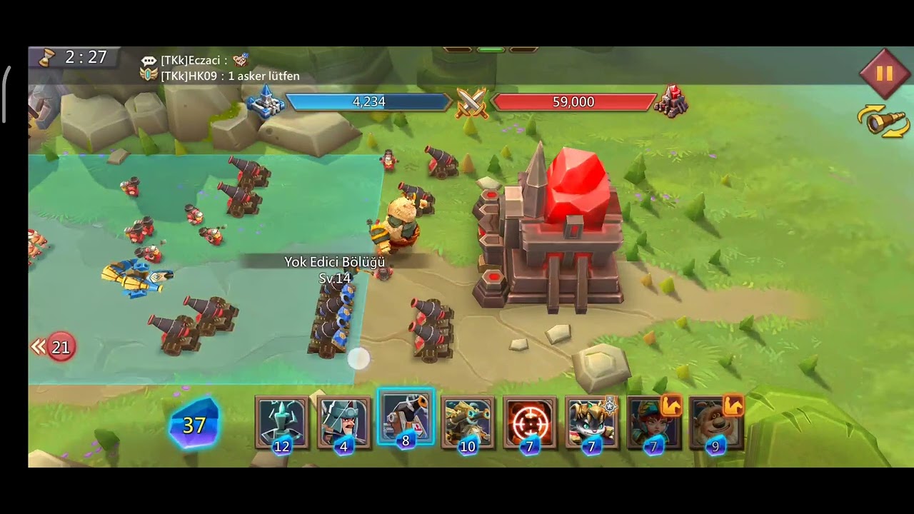 Lords Mobile - Sınıryolu 11. Bölüm 10. Aşama