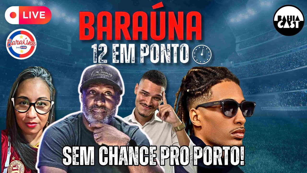 🔴 AO VIVO | BAHIA DOMINA O PORTO NA TÁTICA E NA RAÇA!