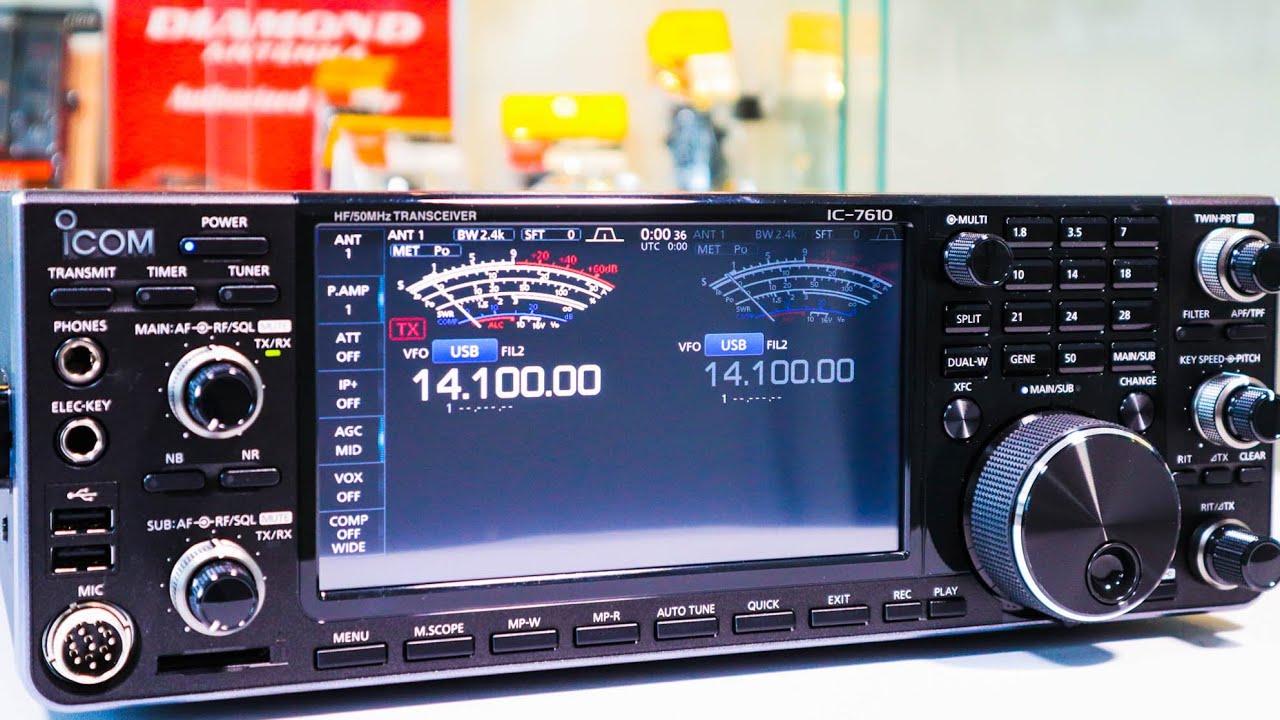 👍 ICOM IC-7610: UNBOXING