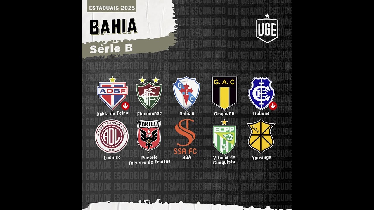 HINOS DE TODOS OS TIMES DO BAIANÃO SÉRIE B 2025