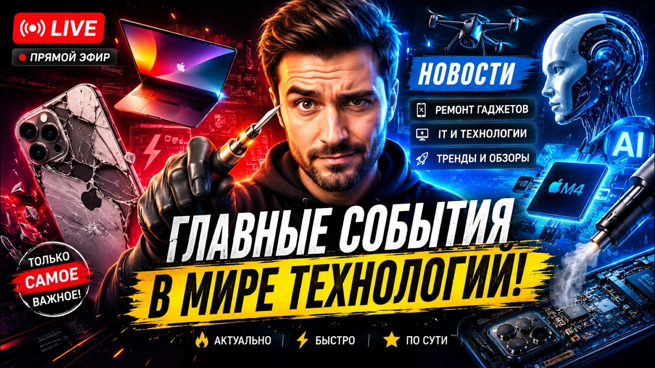[238] Техноновости недели и чуть ремонта