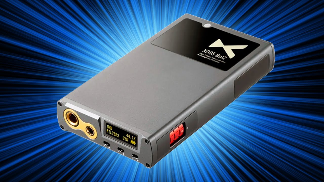 ¡Increíble DAC Amplificador! PORTATIL  Xduoo XD-05 BAL2