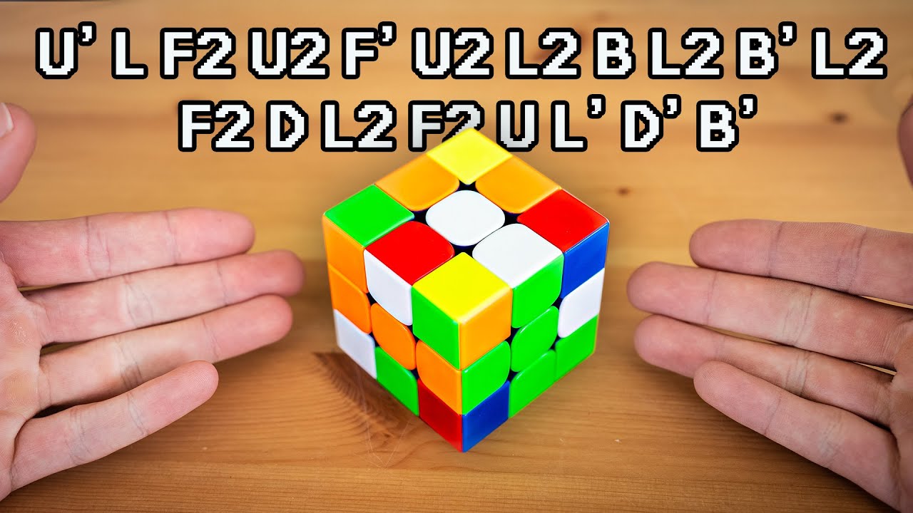 1 Rubik's Cube Scramble, 100 Solutions!  (ft. Max Park & Tymon Kolasinski)