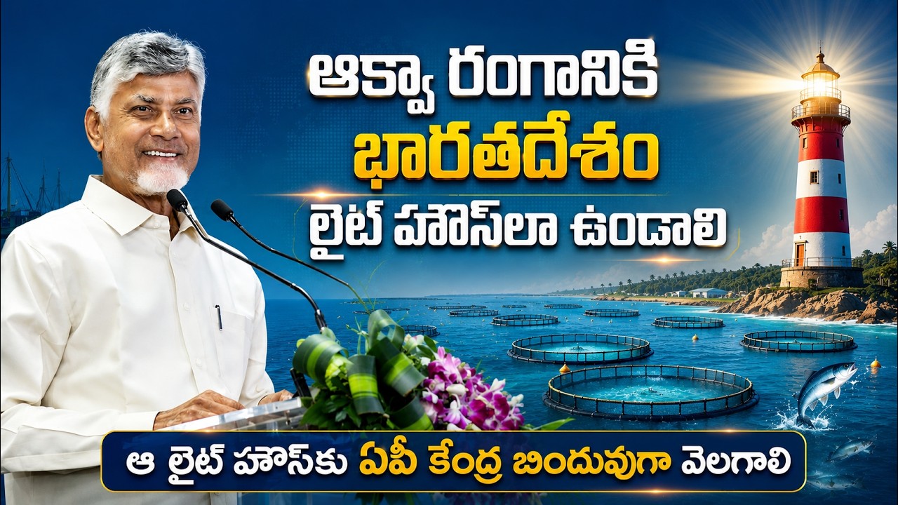 National Workshop on Seafood Exports | CM Nara Chandrababu Naidu Speech | CBN Official