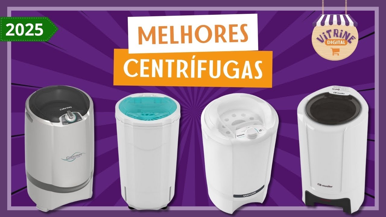 As Melhores CENTRÍFUGAS De Roupas Em 2025! Tanquinho custo-benefício! Onde comprar centrífuga?