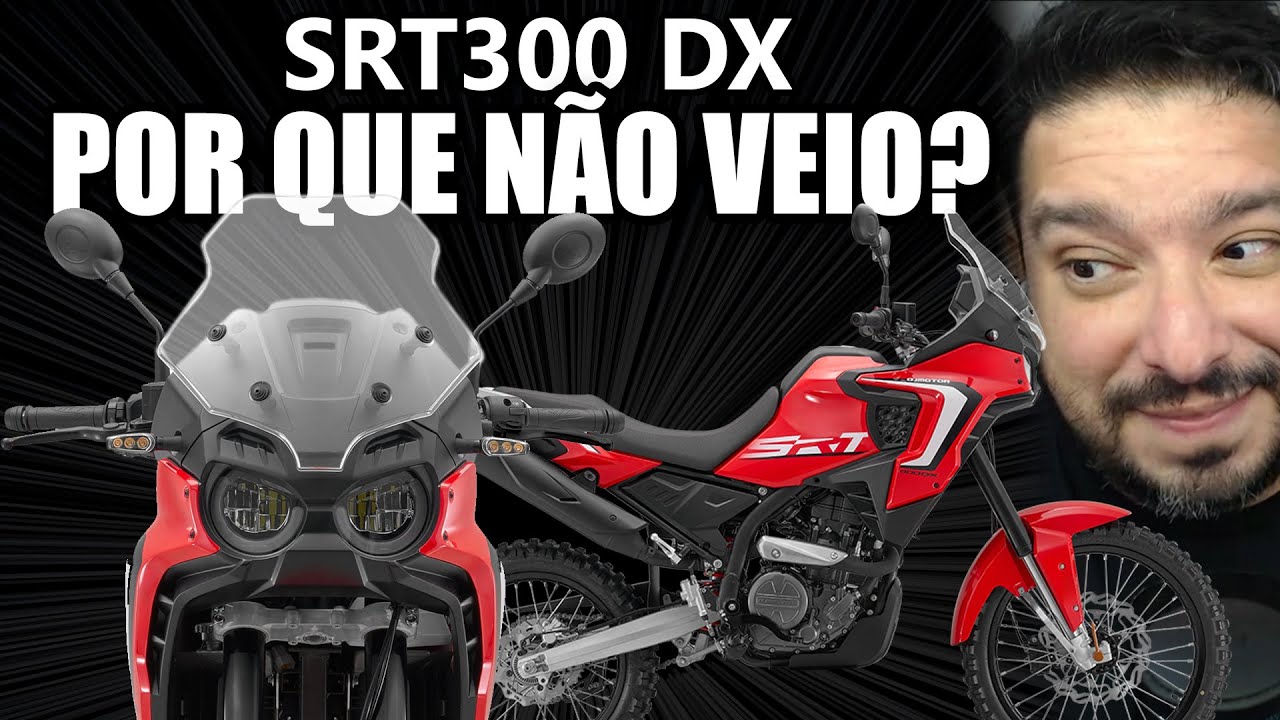 Entenda por que a SBM não lançou a SRT300 DX - SBM250 com roda 19"