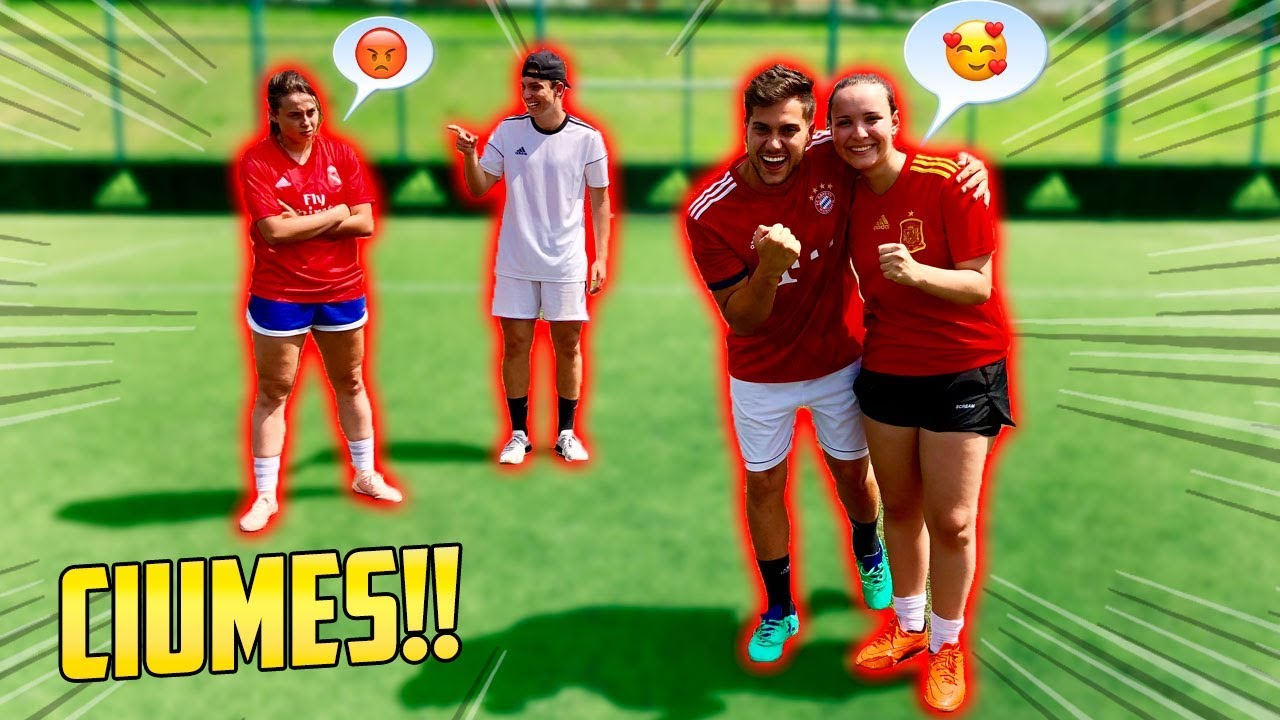 FIZ ELA PASSAR MUITO CI&Uacute;MES COM OUTRA NO FUTEBOL!! ( deu treta )