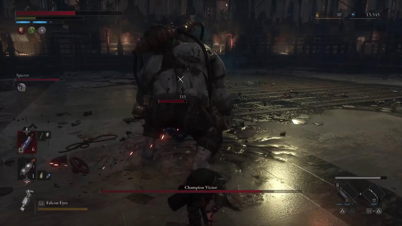 Continuing with Lies of P on PS5
