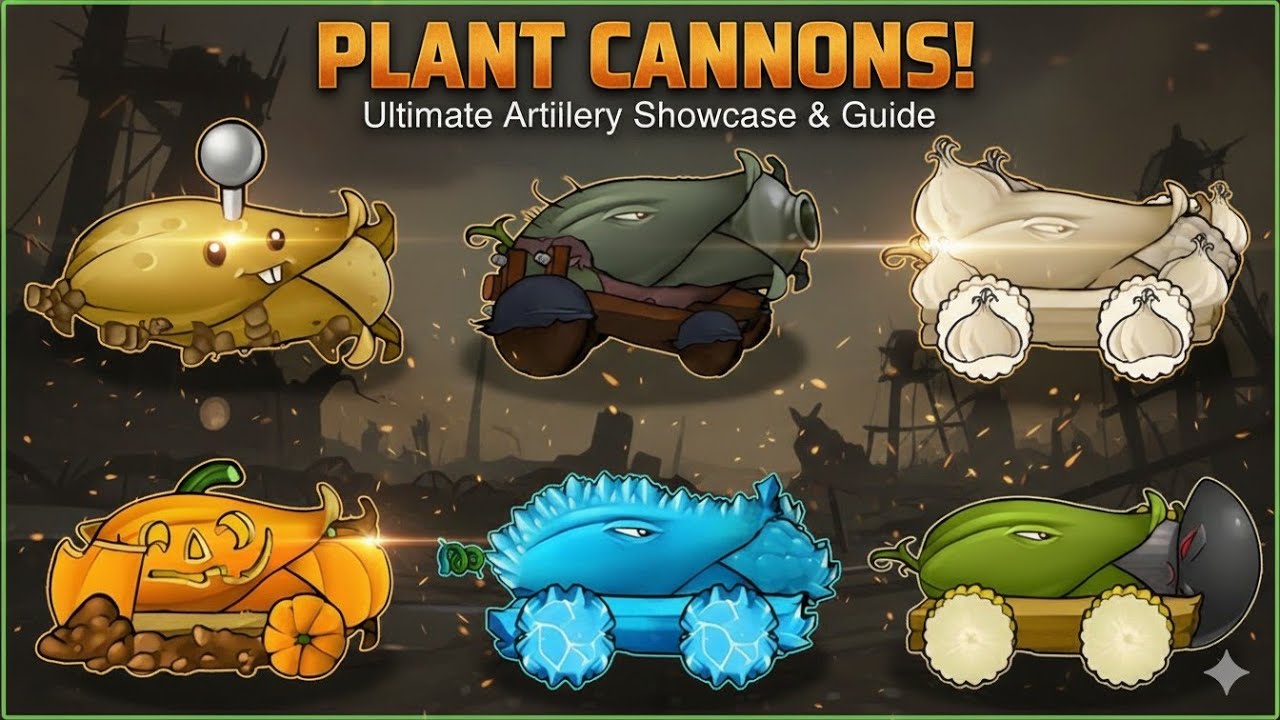 Tantangan PVZ Fusion - Semua Cob Canon Pvz Epic Vs Giga Football Gargantuar Siapa yang Menang?