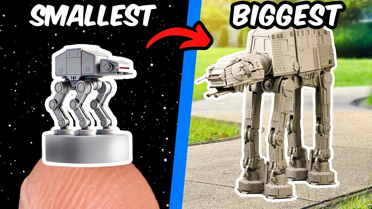 SMALLEST vs BIGGEST LEGO sets