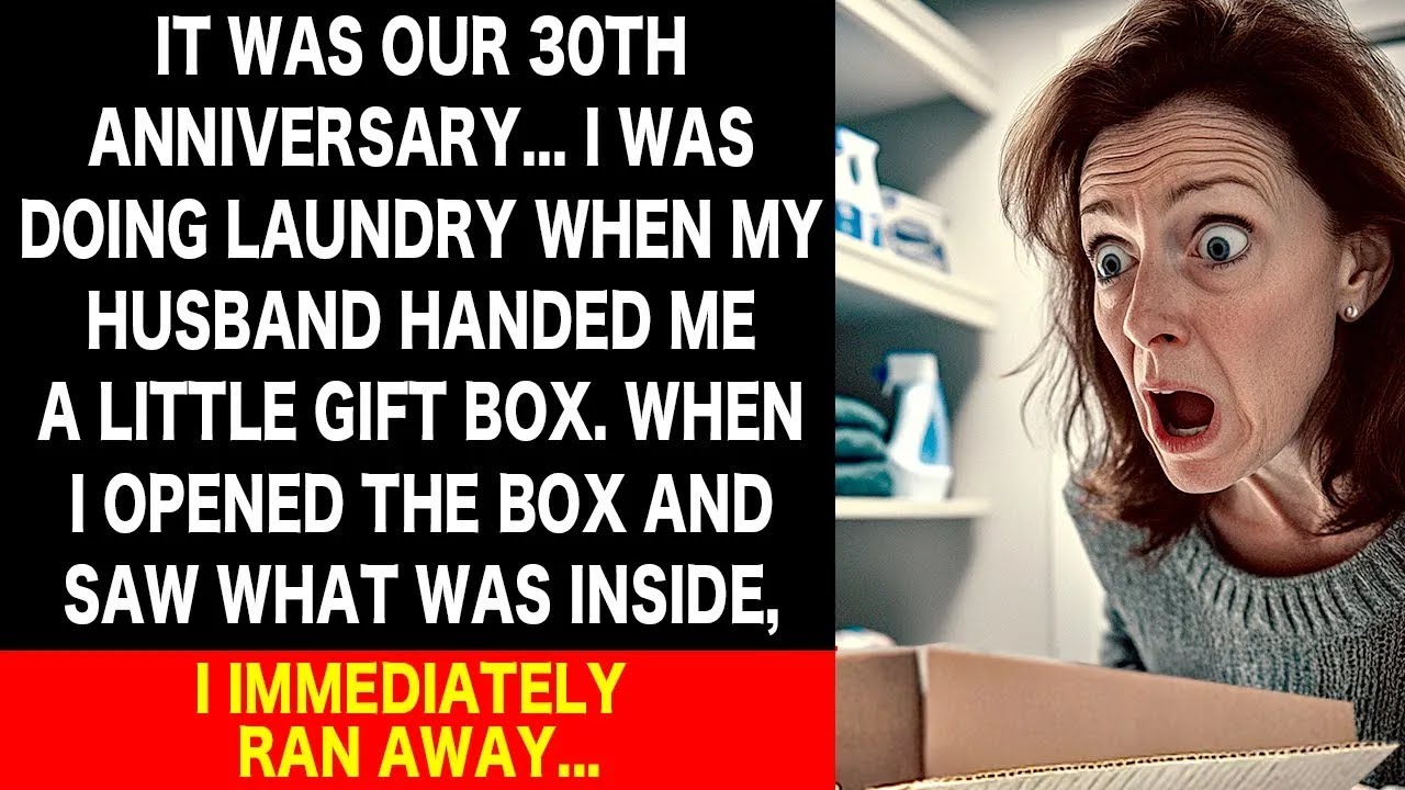 On our 30th anniversary, my husband gifted me something but as soon as I opened it I...