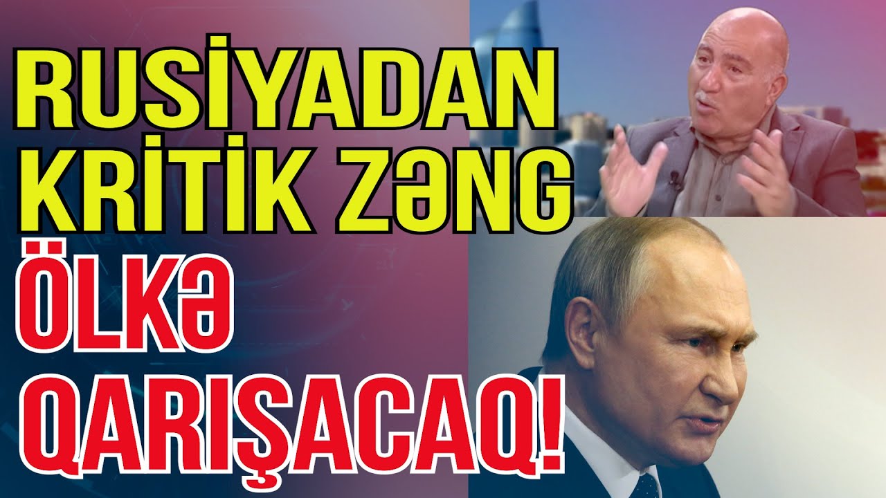 Kritik zəng gəldi - Rusiya dağılacaq! - Media Turk TV