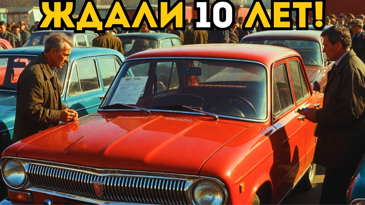 Почему машину в СССР ждали годами — даже если деньги были?