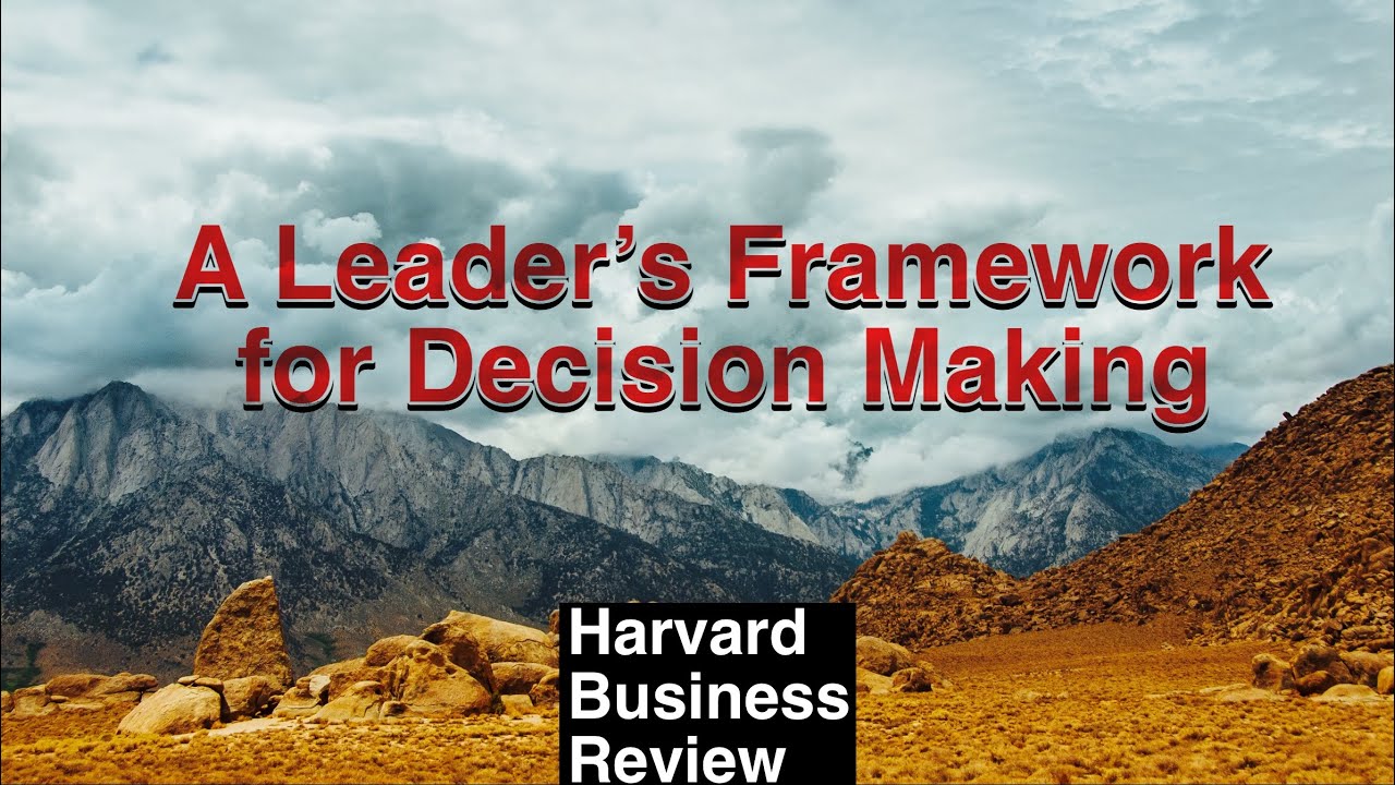 A Leader&rsquo;s Framework for Decision Making | Harvard Business Review | #cynefin
