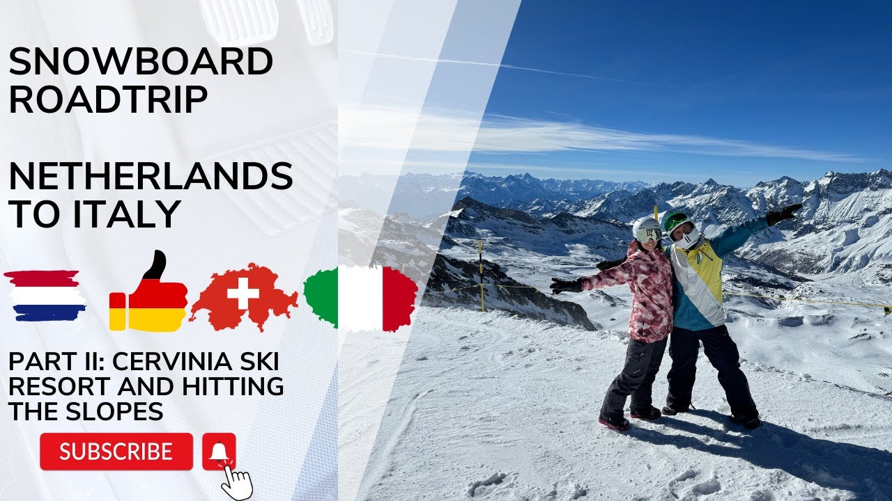 Skiing and snowboarding in Italy and Switzerland | Cervinia | Zermatt | Matternhorn