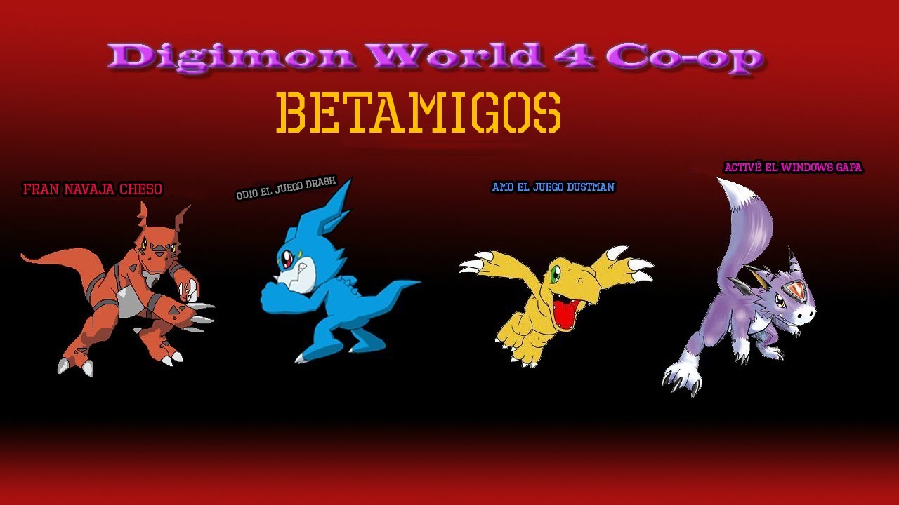 EL JUEGO FAVORITO DE DRASH | Digimon World 4 con @ReWorldD2  #GAPALIVE