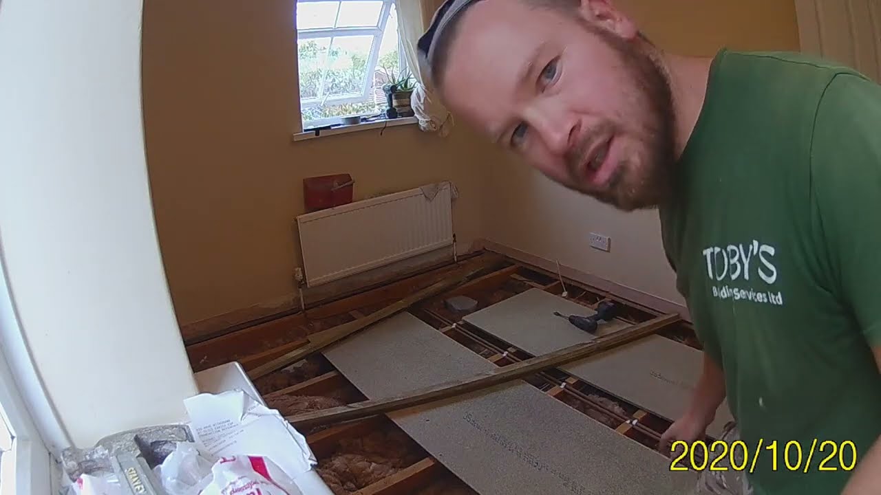 How I soundproofed a timber floor.. 