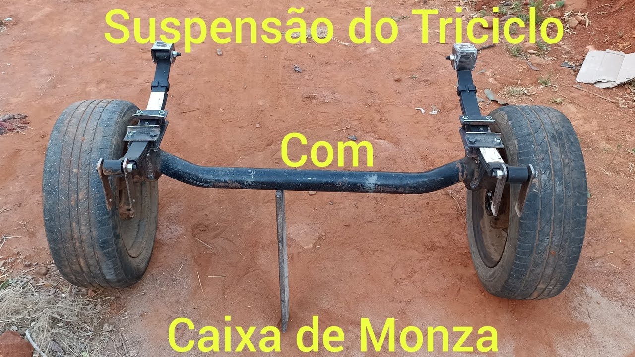 Como fazer a ligação das rodas do Triciclo com Caixa de Monza  e moto (Triciclo de Carga)