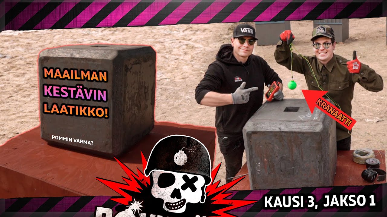 Mitä tapahtuu, kun käsikranaatti räjäytetään SULJETUSSA panssarilaatikossa??