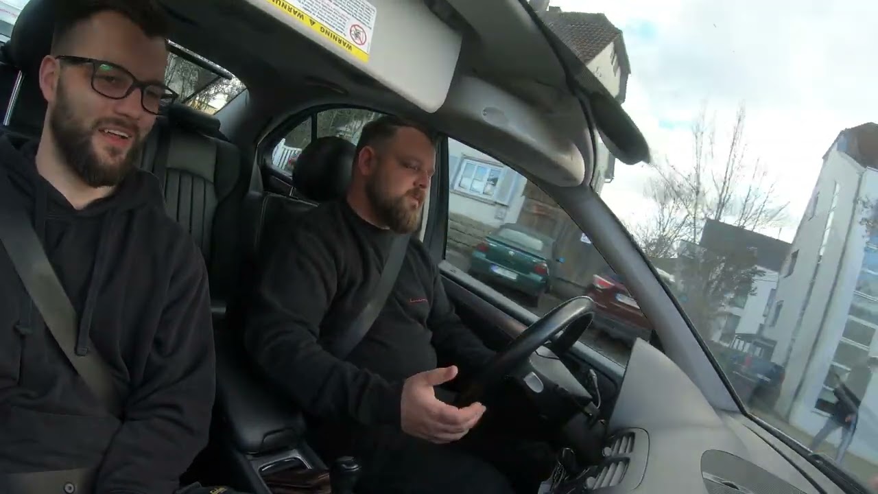 W203 C55 AMG Probefahrt Agility-mode und Fahreindruck mit Tim und Dani
