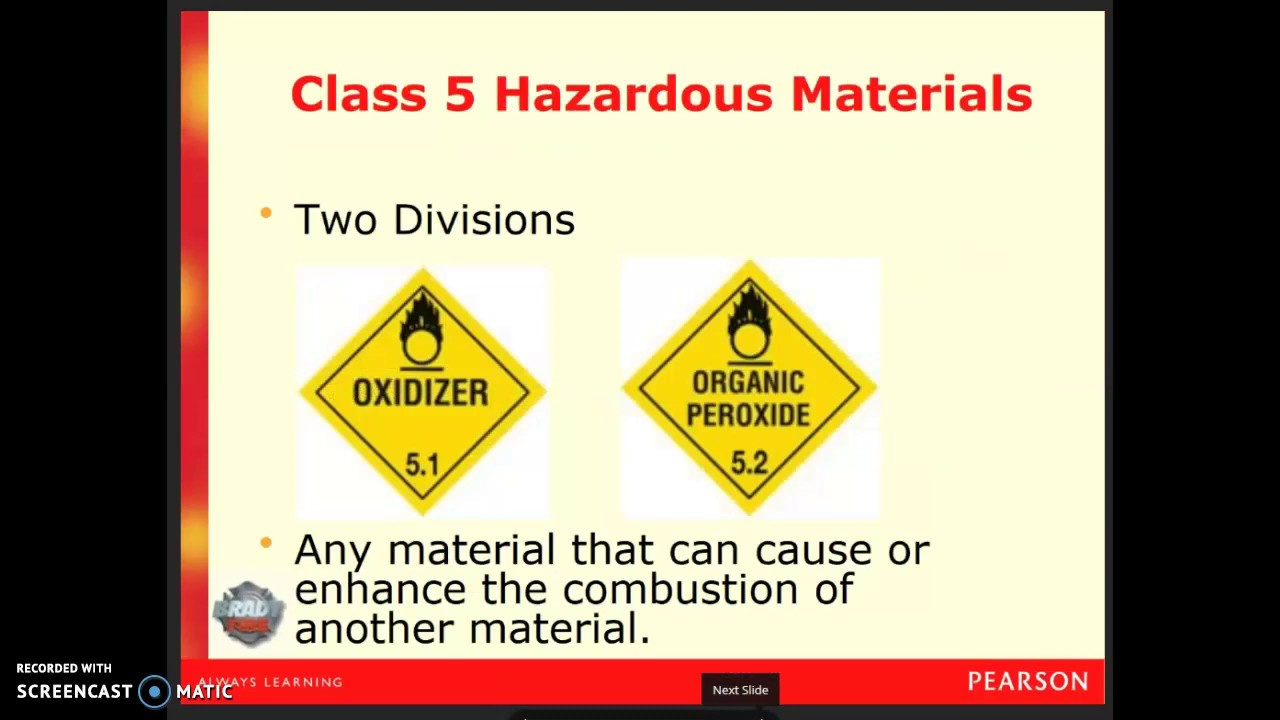 Oxidizers #1 - What is an oxidizer?
