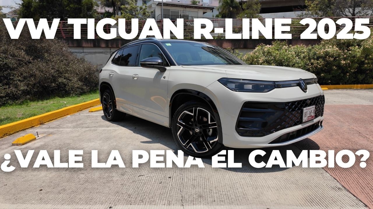 ¿Vale la pena la nueva Tiguan 2025 R-Line? | Rediseño, equipamiento y prueba real en ciudad
