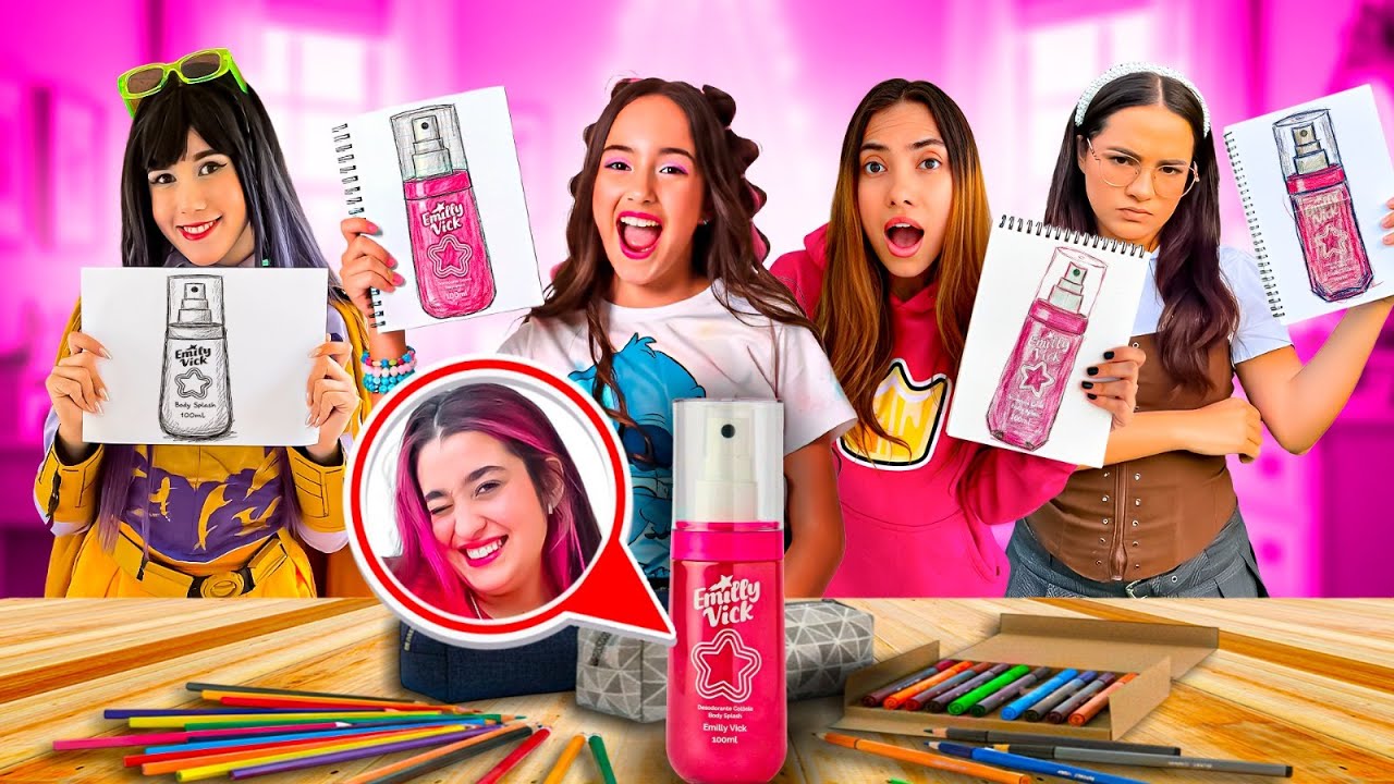 QUEM DESENHAR MELHOR OS PRODUTOS DE BELEZA, GANHA!