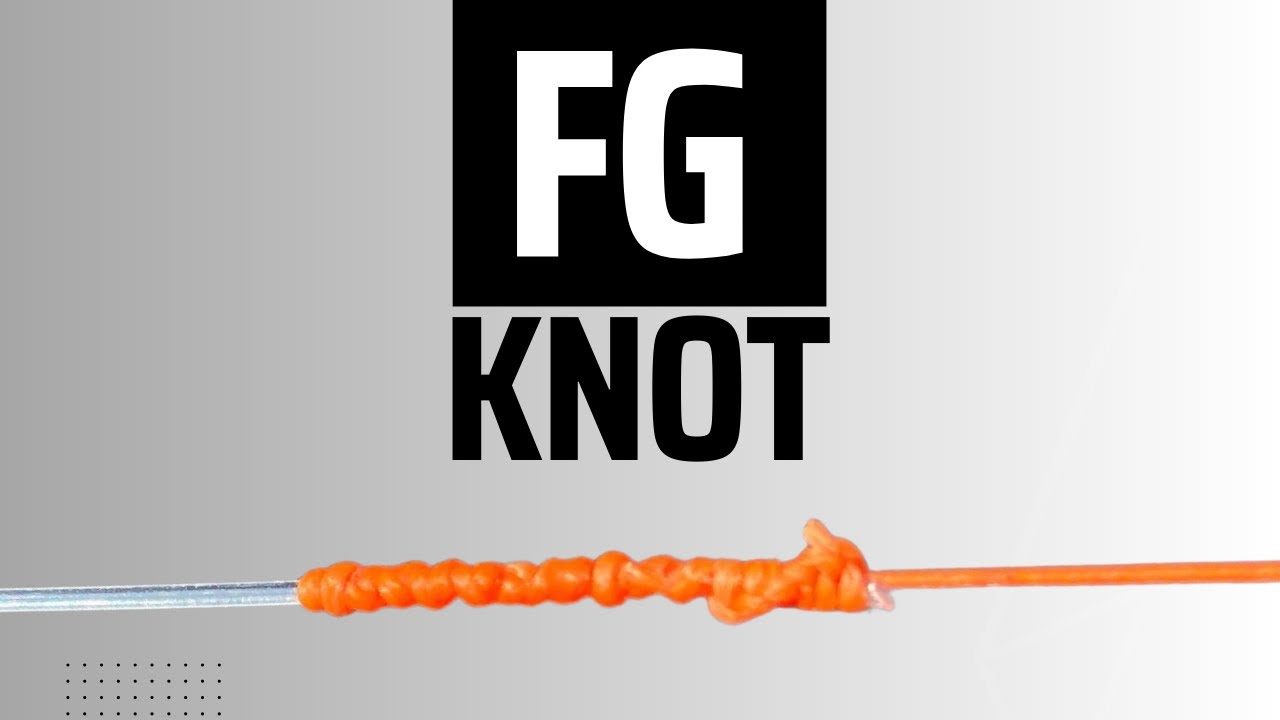 How To Tie On Your Leader With NO SWIVEL! - The Original FG Knot