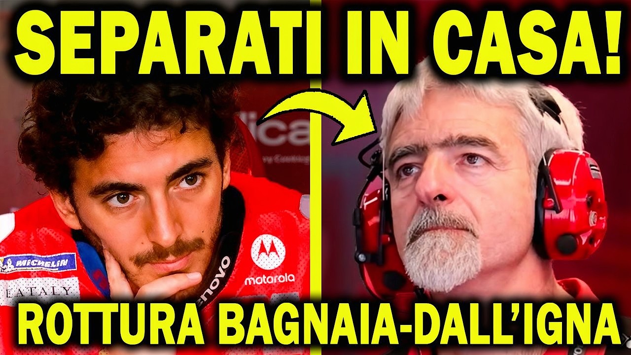 ROTTURA TOTALE BAGNAIA-DALL'IGNA! Bagnaia SEPARATO in casa è FRUSTATO dal comportamento di DUCATI!
