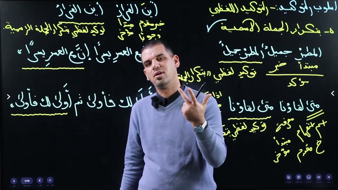 التوكيد (2) 