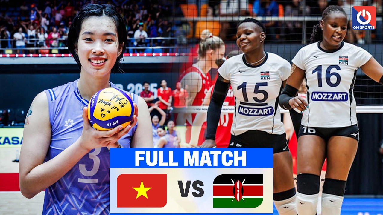 Fuyll 4K | VIỆT NAM vs KENYA | Như Quỳnh chói sáng khi gánh vác ghi điểm thay Bích Tuyền