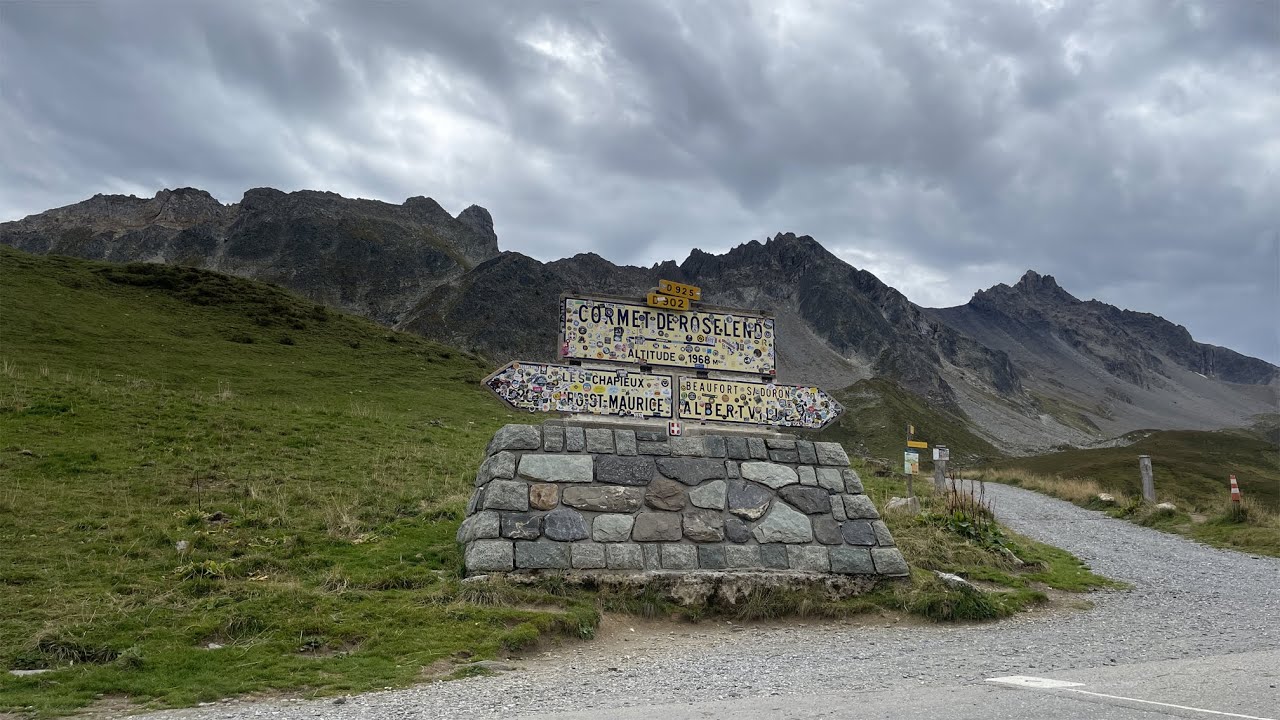 Cormet de Roselend 2025, Südrampe