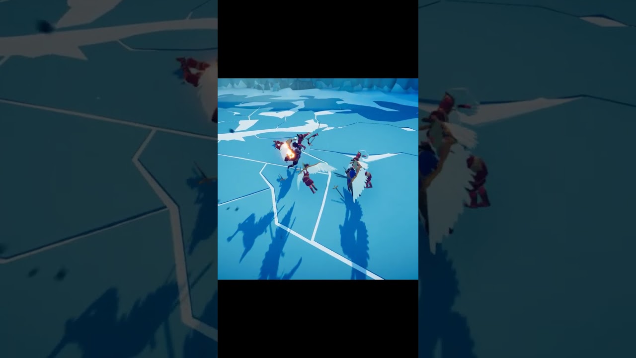 Captain VS Valkyrie - TABS - Totally Accurate Battle Simulator #shorts
