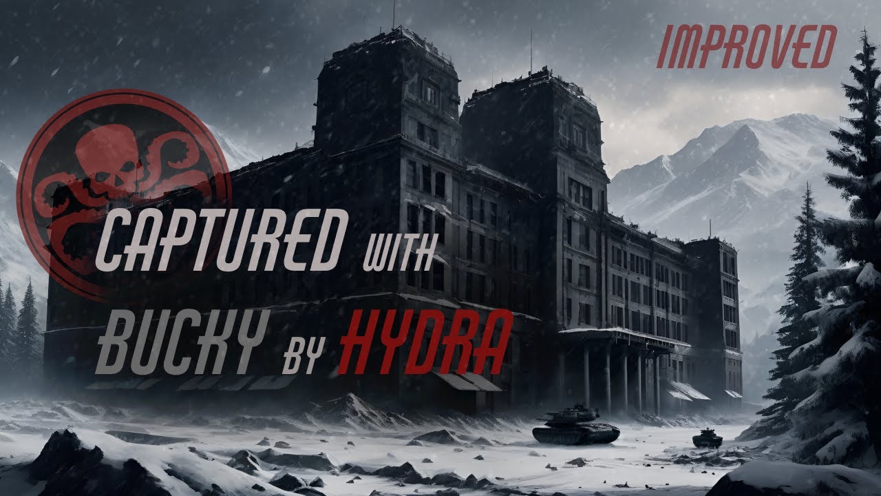 Captured with Bucky Barnes by Hydra IMPROVED | Marvel ASMR - snow storm, artillery, radio, dialogue