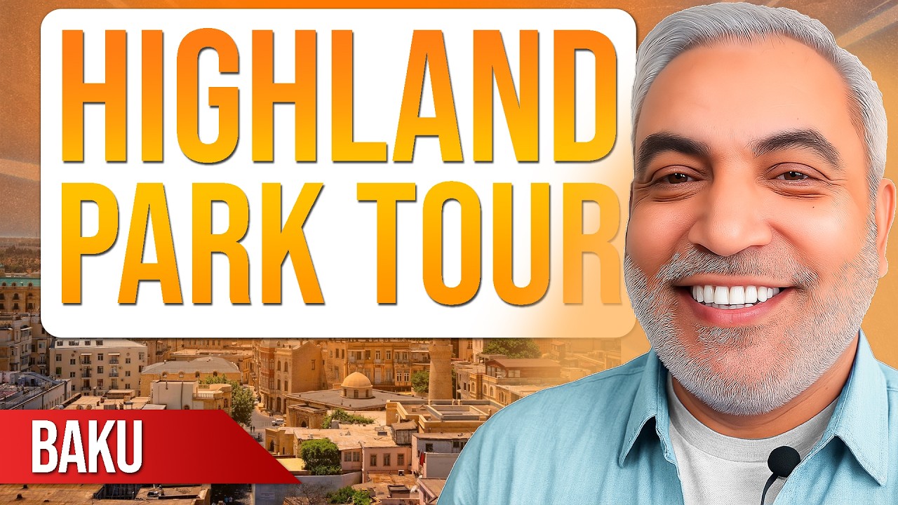 Highland Park Baku Tour | Best Panoramic Views of the City | Dr. Nadeem Murtaza