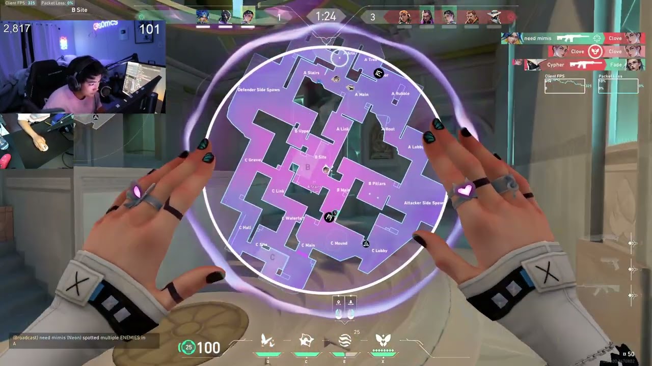 30 выбывания! NRG s0m CLOVE VALORANT РЕЙТИНГОВЫЙ ГЕЙМПЛЕЙ [ ПОЛНЫЙ МАТЧ VOD ]